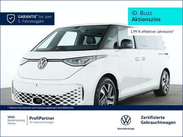 Volkswagen ID. Buzz Pro AHK Navi Wärme Kamera Standhzg. IQ