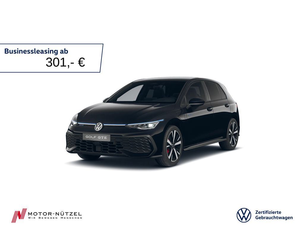 Volkswagen Golf VIII GTE BLACK STYLE 5JG+MATRIX+NAV+AHK+HuD Leasing