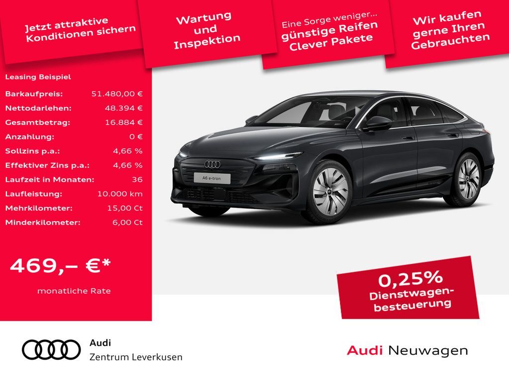 Audi A6 Sportback e-tron ACC KAM LED SHZ PDC APP CONN Leasing