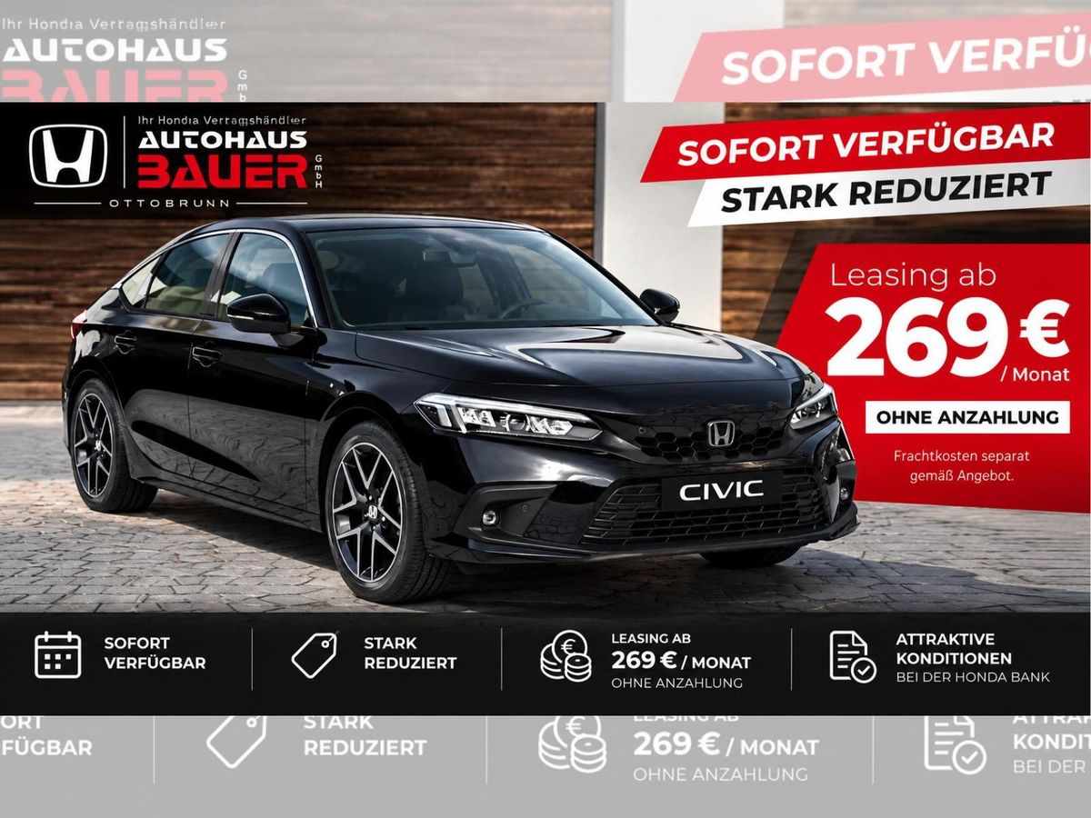 Honda Civic 2.0 e:HEV Advance | Black Emblem | 18