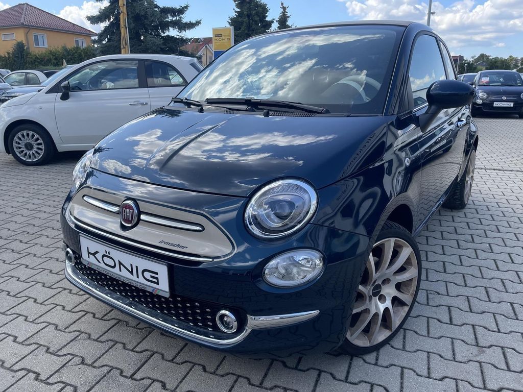 Fiat 500C Cabrio Irmscher Carplay*Klima*Leichtmetall Leasing