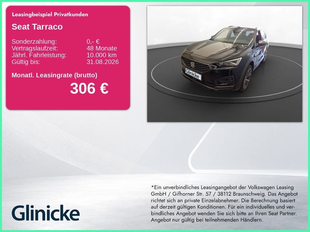 Seat Tarraco 2.0 TDI 4D FR 7-Sitzer LED LM 20