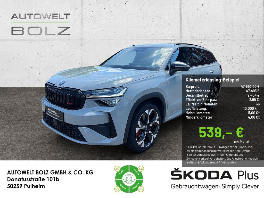 Skoda Kodiaq 2.0 TSI RS 4x4 NAVI MATRIX-LED AHK PANO Leasing