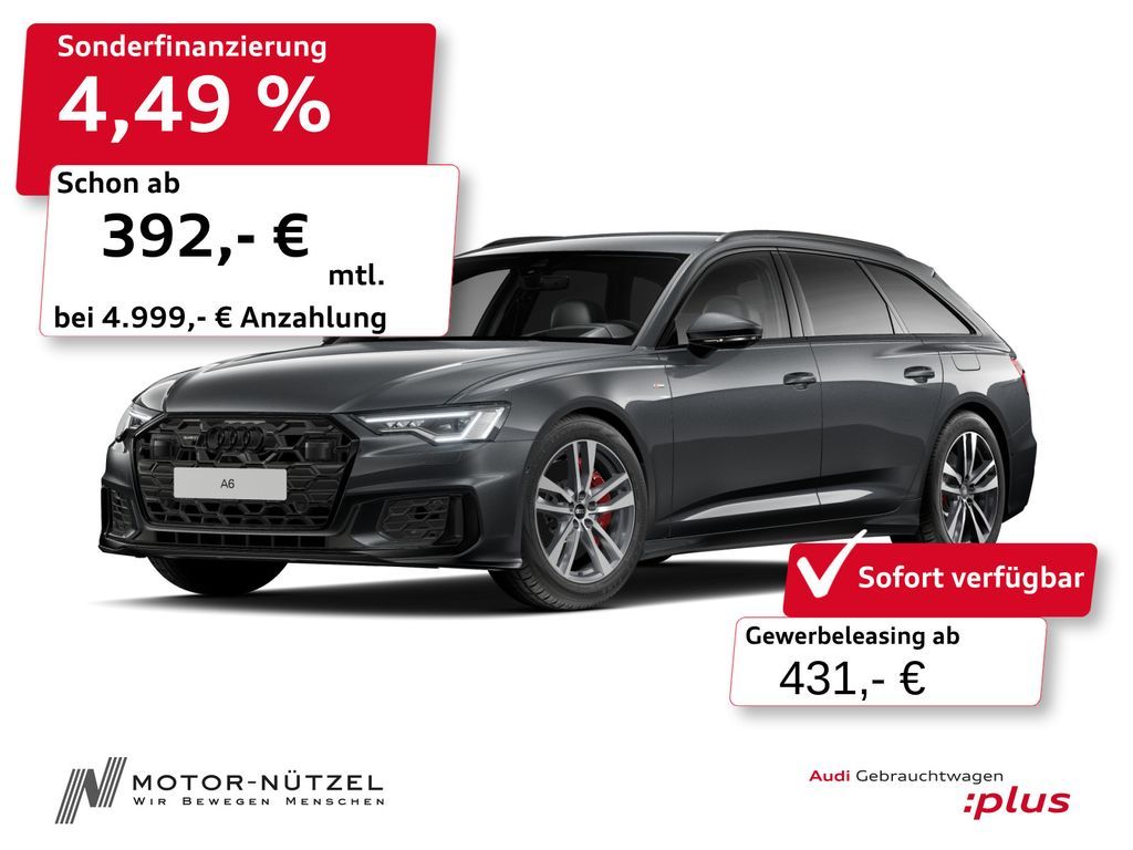 Audi A6 Avant 55 TFSI e QU S-LINE MATRIX+HuD+ACC+AHK Leasing