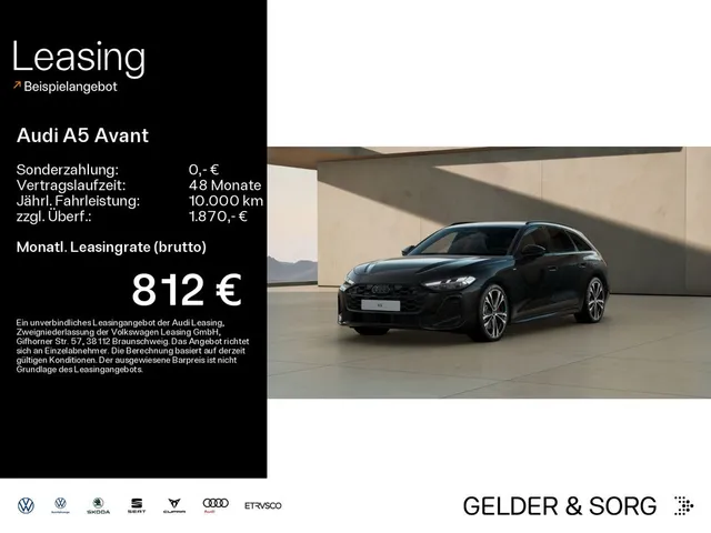 Audi A5 Avant e-hybrid qu. *Matrix*AHK*ACC*