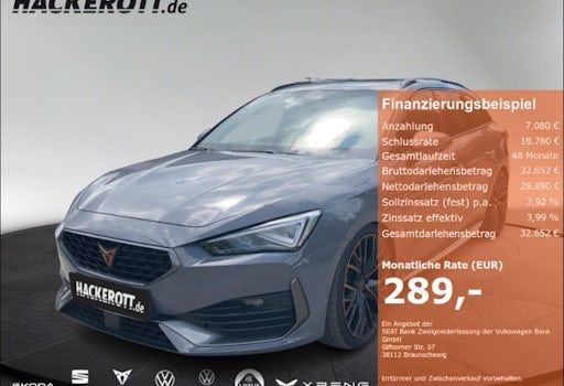 Cupra Cupra-leon-st 1.4 E-HYBRID 180kW VZ DSG Sportstourer 5dr Kauf