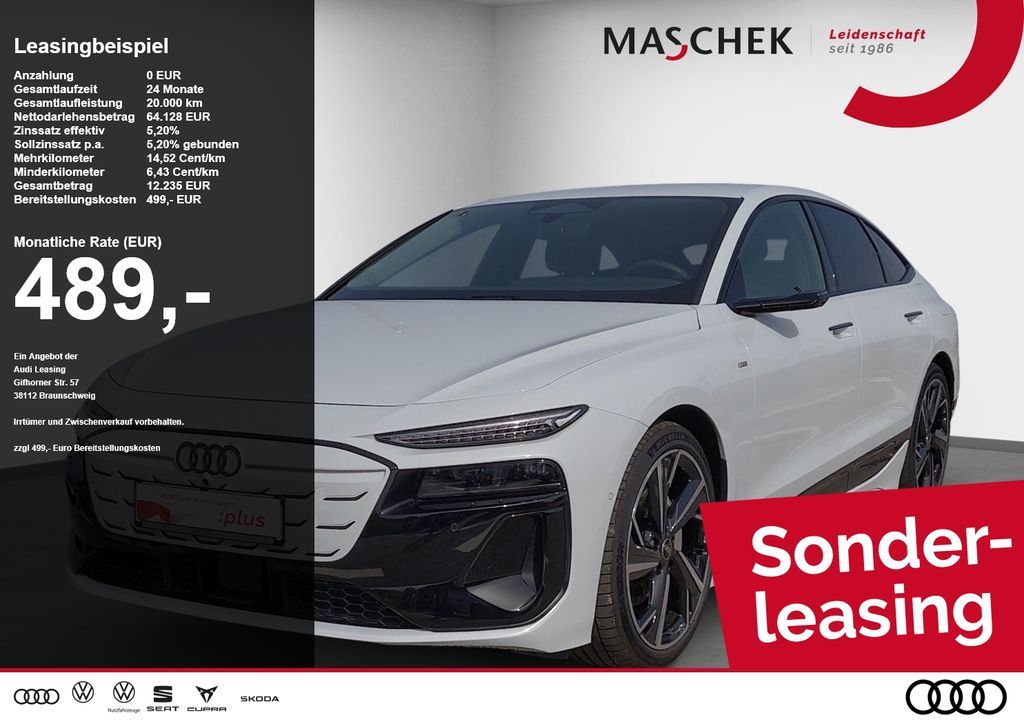 Audi A6 e-tron Sportback S line quat 315 kW 0.25% LM2 Leasing