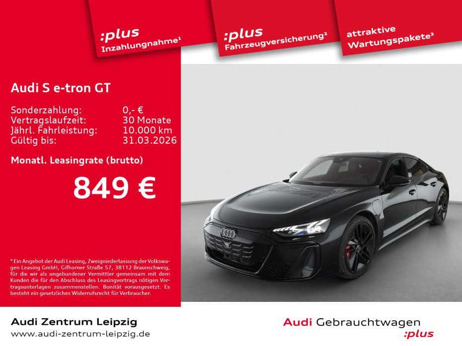 Audi S e-tron GT qu. *Laser*Pano*HuD*22kW*Sitzbel.* Leasing