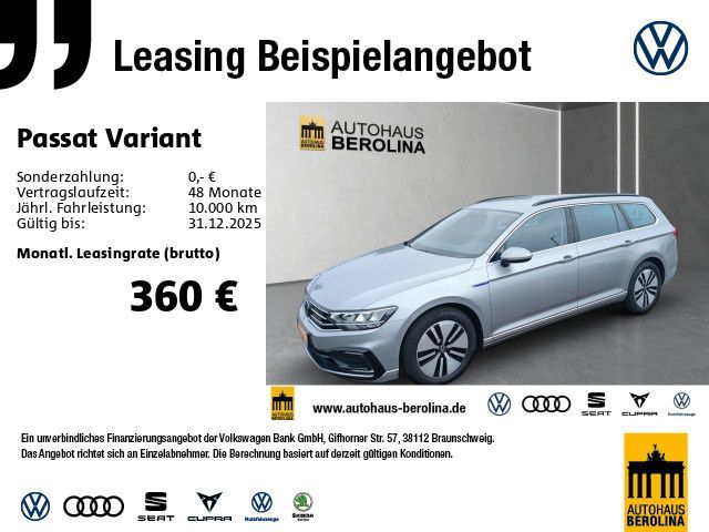Volkswagen Passat Variant 1.4 GTE DSG *ACC*R-CAM*NAV*PDC*SH Leasing