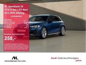 Audi A3 Sportback 35 TFSI S line LED Navi ACC RFK Sit