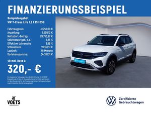Volkswagen T-Cross Life 1.5 l TSI DSG KEYLESS+TRAVELASSIST