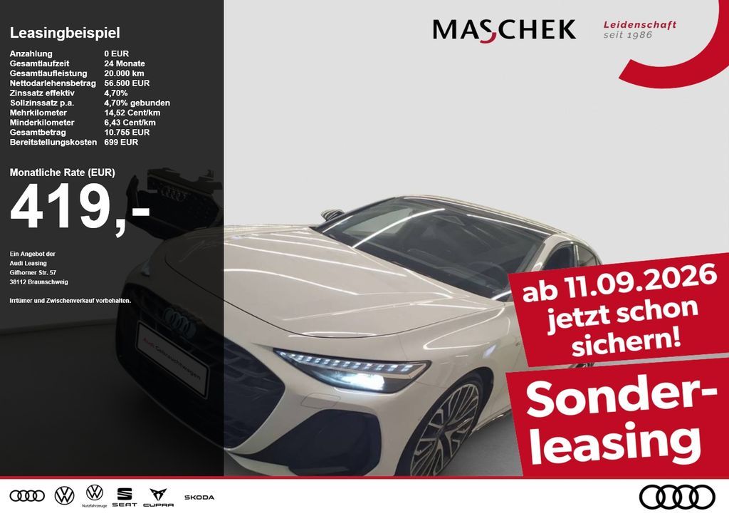 Audi A6 Limousine S line edition one UPE93 TFSI Massa Leasing