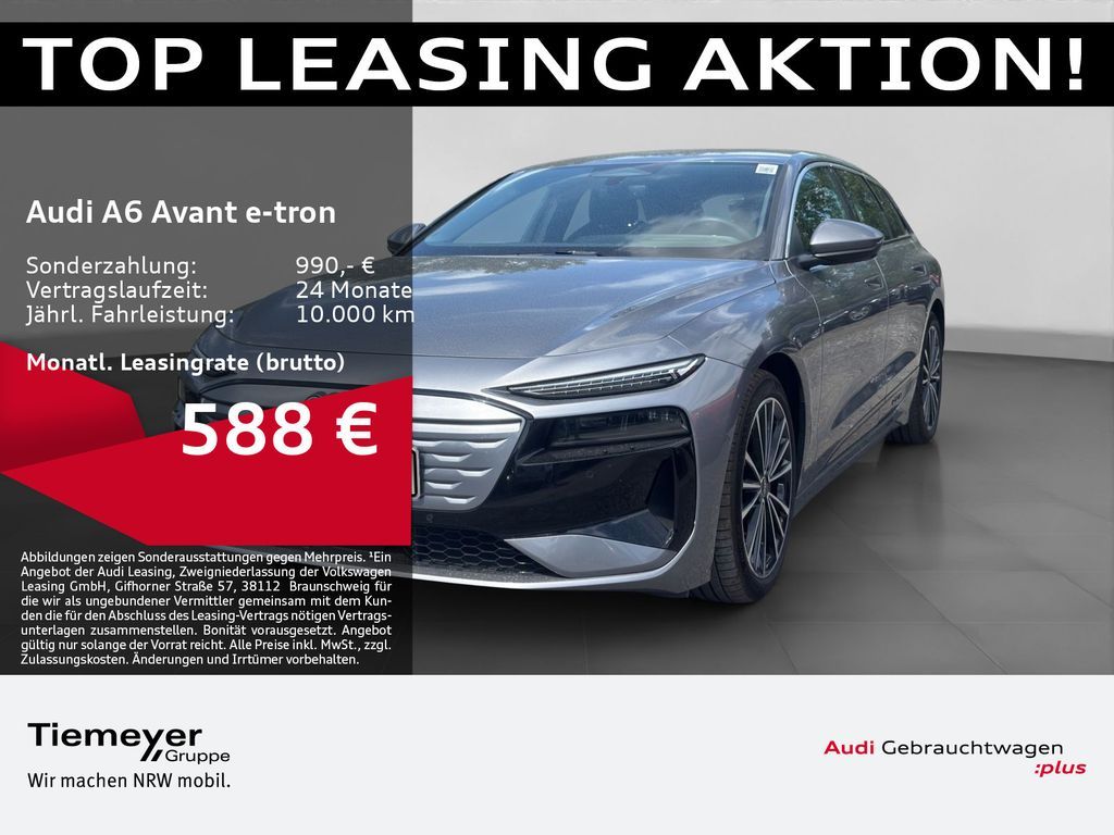 Audi A6 e-tron Avant PERFORMANCE LM20 LUFT LEDER HuD Leasing
