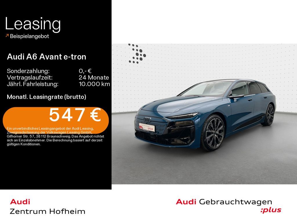 Audi A6 Avant e-tron qu S line edition one*Air*AR-HUD Leasing