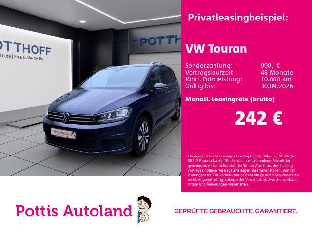 Volkswagen Touran 1.5 TSI GOAL NAVI KAMERA PDC SITZHZG Leasing