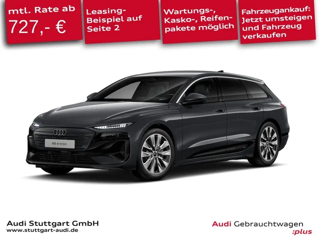 Audi A6 Avant e-tron performance 270 kW
