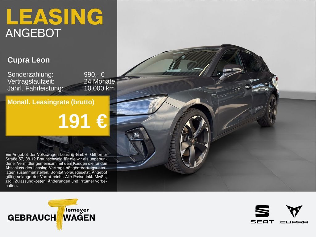 Cupra Leon Sportstourer 2.0 TDI DSG AHK NAVI KAMERA Leasing
