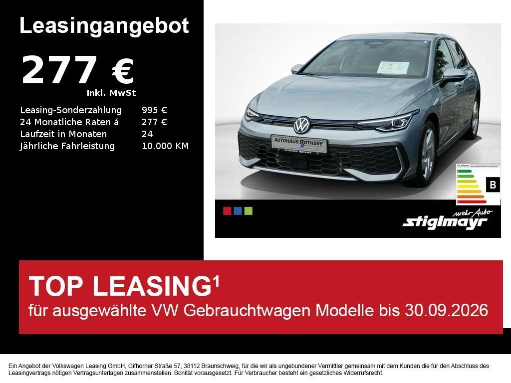 Volkswagen Golf 8 GTE 1.5 eHybrid ACC+HUD+IQ-LIGHT+KAMERA Leasing