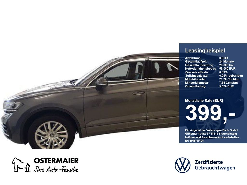 Volkswagen Touareg ELEGANCE 3.0TSI 340PS AHK.AREA-VIEW.NAVI Leasing