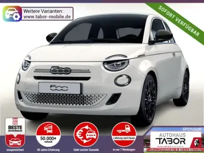 Fiat 500 Hybrid La Prima Pano SHZ Keyl Nav Kam PDC 17 Leasing