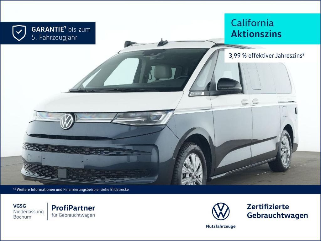 Volkswagen California Beach Camper AHK AGR Sitze. Kamera Leasing