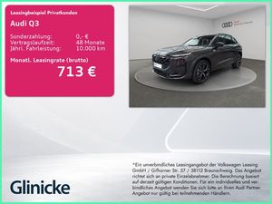 Audi Q3 TFSI S line LED SONOS HuD AHK Kamera Tech+
