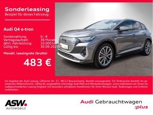 Audi Q4 e-tron 35 S line Navi Matrix AHK PANO HUD ACC // SOFORT VERFÜGBAR!! Leasing