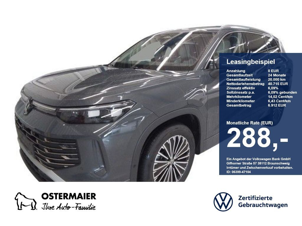 Volkswagen Tayron ELEGANCE 1.5eTSI 204PS DSG ACC.5J-G.AHK.A Leasing