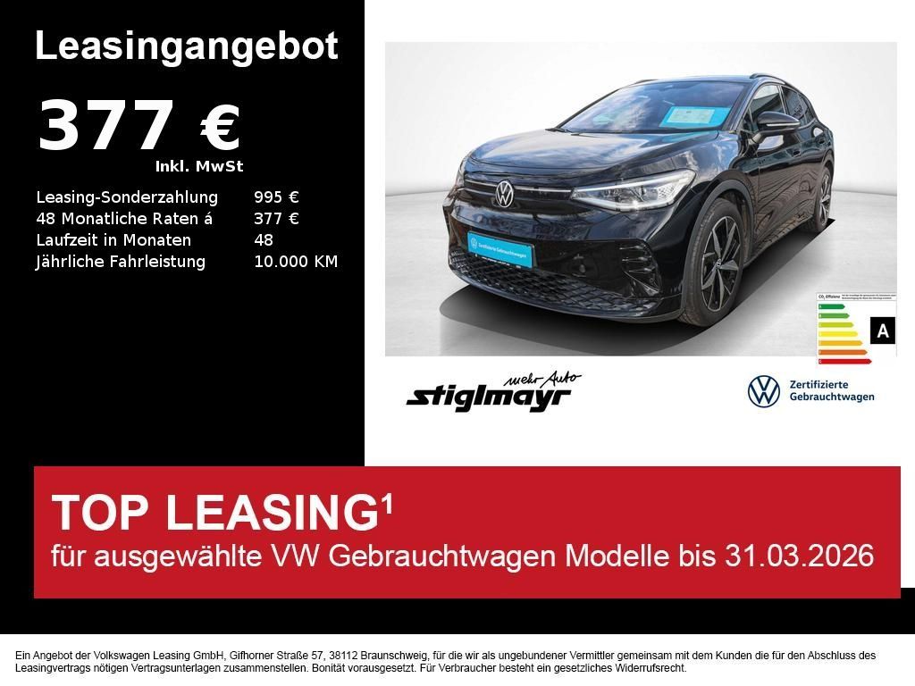 Volkswagen ID.4 GTX 4Motion SITZHEIZUNG+Matrix+NAVI+ALU-20´ Leasing
