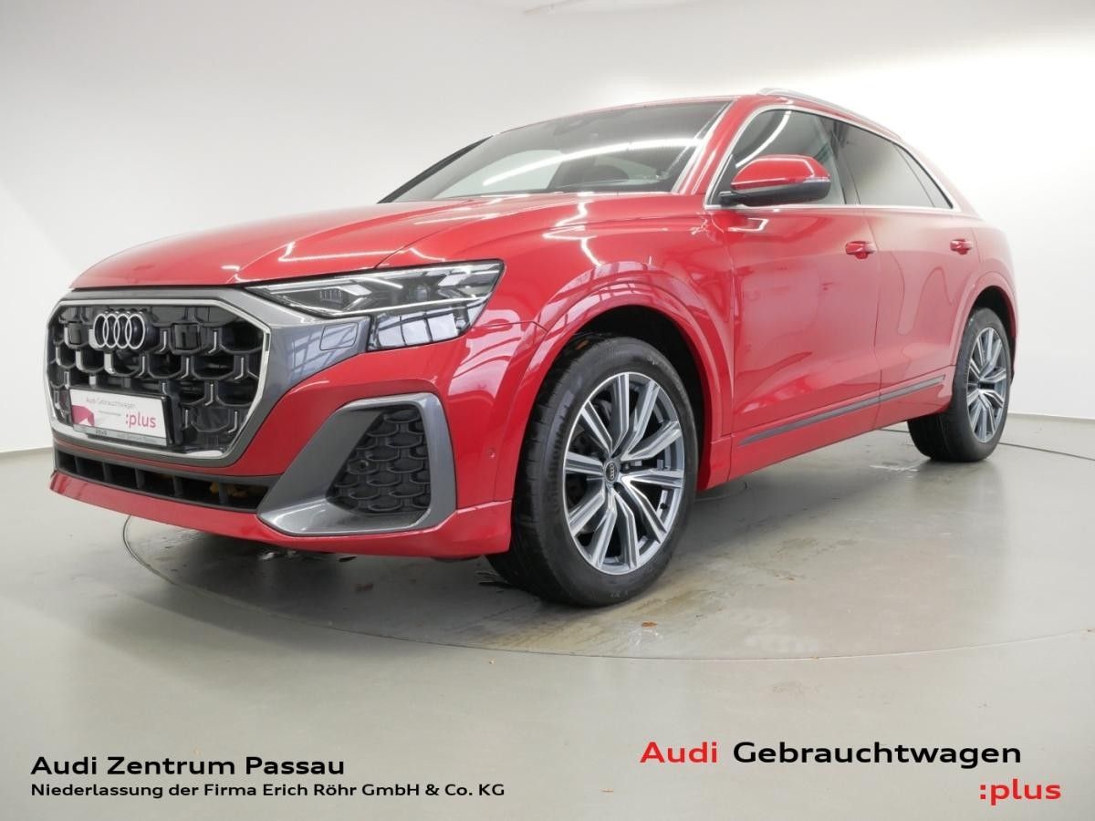 Audi Q8 50 TDI qu. S line UPE 114t MATRIX AHK PANO HEAD-UP Leasing