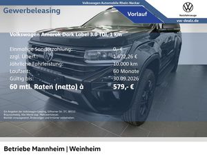 Volkswagen Amarok Dark Label 3.0 TDI 4Motion  Automatik