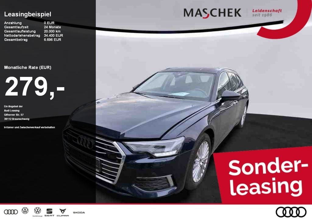 Audi A6 Avant Design 45 TFSI quattro Sonderleasing oh Leasing