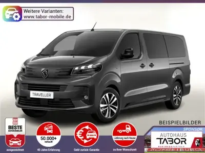 Peugeot Traveller L3 Allure Pano StHz AHK Leder Keyl Nav Leasing