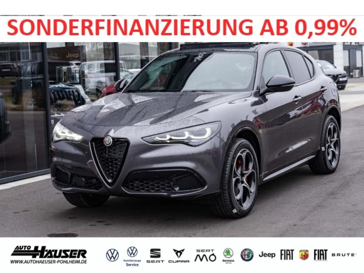 Alfa Romeo Stelvio Veloce 2.0 Turbo AT8 Q4 MY24 PANORAMA EL. HECKKL. NAVI KAMERA TECHNOLOGIE Leasing