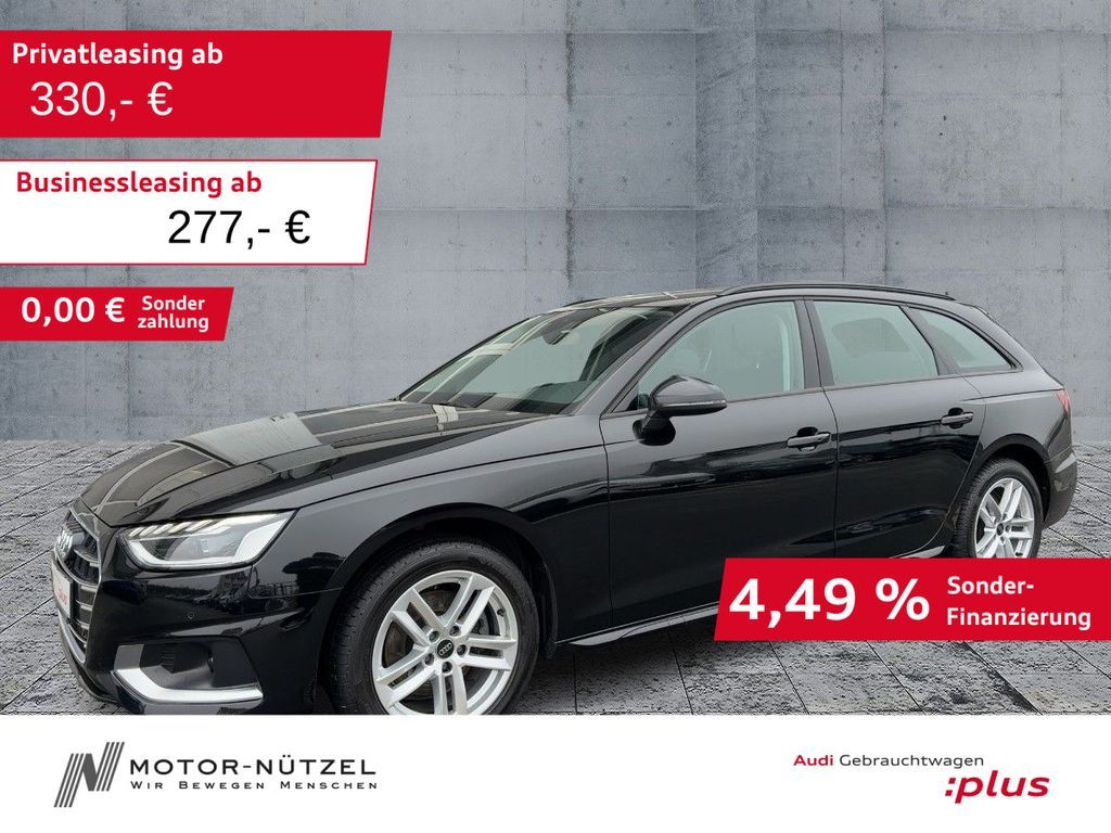 Audi A4 Avant 35 TDI S-TR ADVANCED LED+NAV+RFK+GRA+17 Leasing