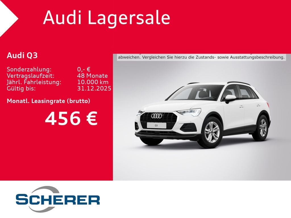 Audi Q3 35 TDI 110(150) kW(PS) S tronic Leasing