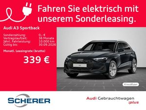 Audi A3 Sportback TFSI e KAMERA APP SHZ MMI+ LED PARK