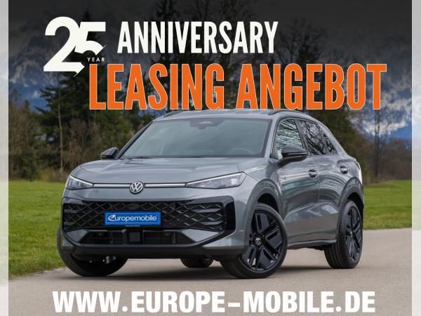 Volkswagen T-Roc „25th Anniversary“ R-Line 1.5 eTSI OPF DSG 150 (UVP 50.310€) BLACK/MATRIX/NAV/PANO/AHK/UVM. Leasing
