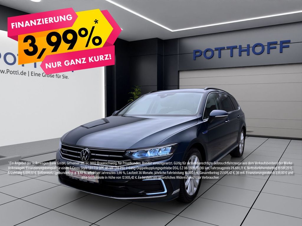 Volkswagen Passat Variant 1.4 TSI eHybrid DSG GTE STDHZG AH Leasing
