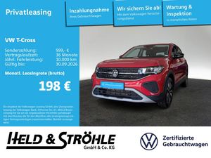 Volkswagen T-Cross GOAL 1.0 TSI AHK LED NAVI KAM PDC SHZ
