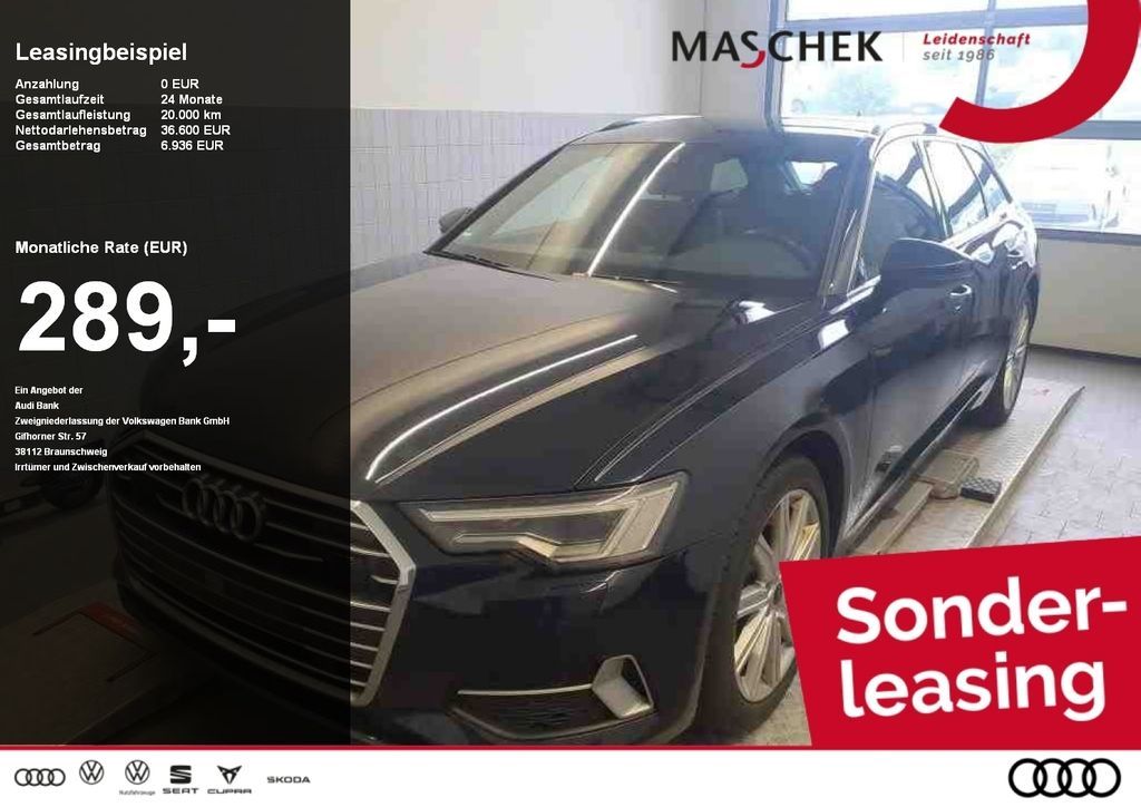 Audi A6 Avant Sport 45 TFSI quat Sonderleasing ohne z Leasing