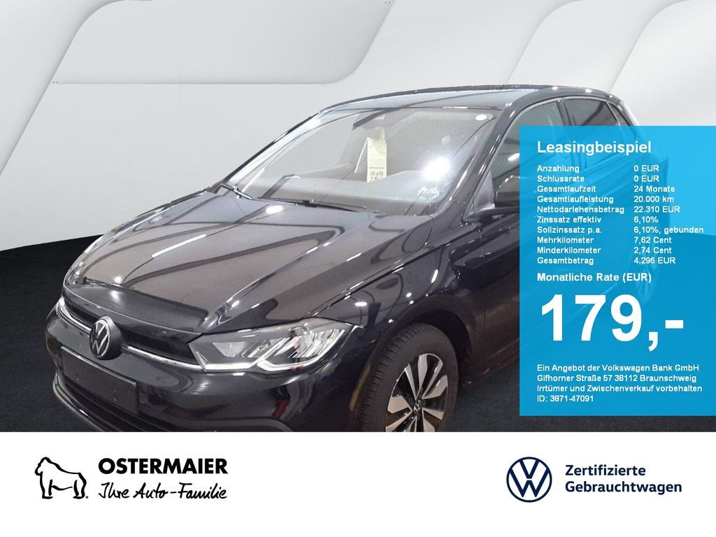 Volkswagen Polo GOAL 1.0TSI 115PS DSG ACC.AHK.KAMERA.NAVI+V Leasing