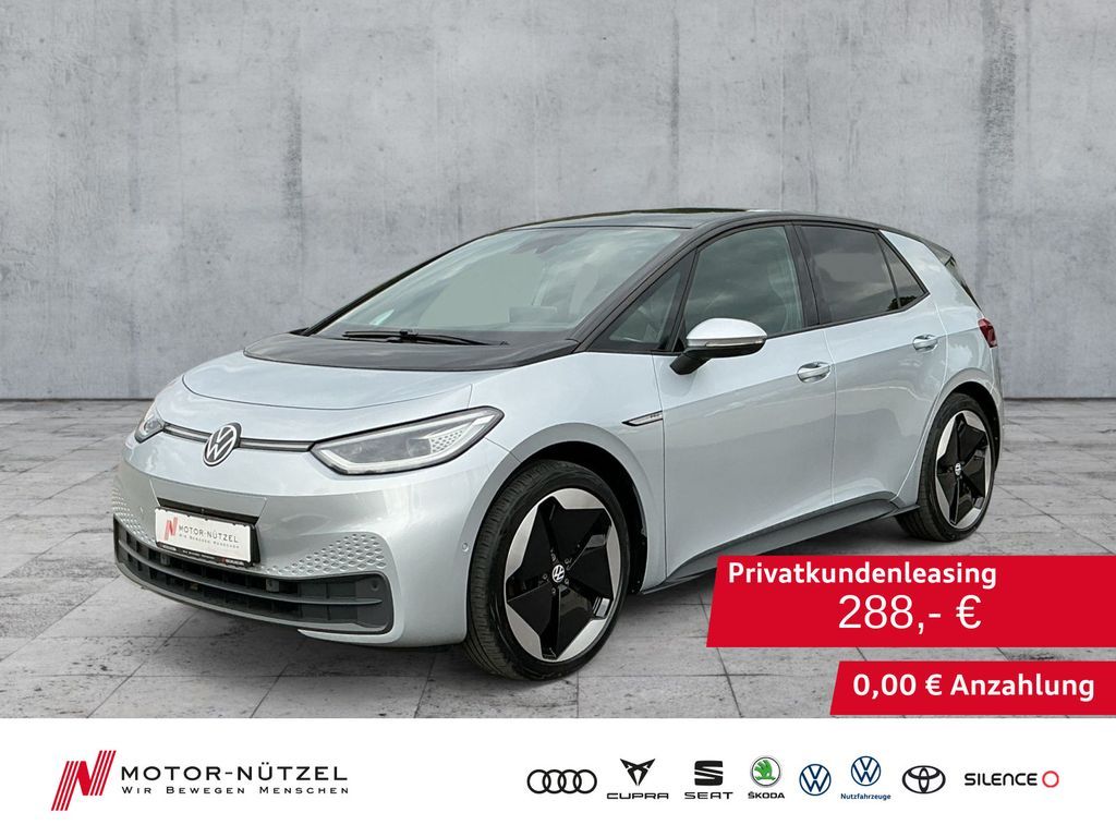 Volkswagen ID.3 150kW Pro MATRIX+NAV+APP+ACC+SHZ+RFK+PANO Leasing
