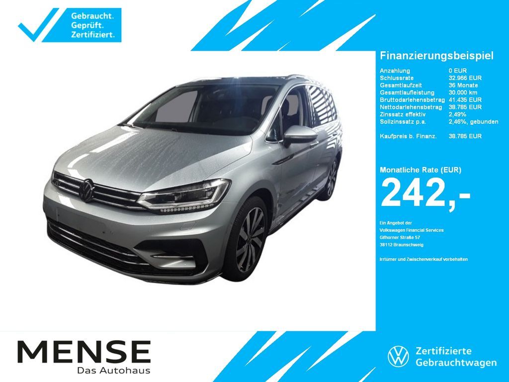 Volkswagen Touran 2.0 TDI DSG R-Line CarPlay|AHK|Standhzg Leasing