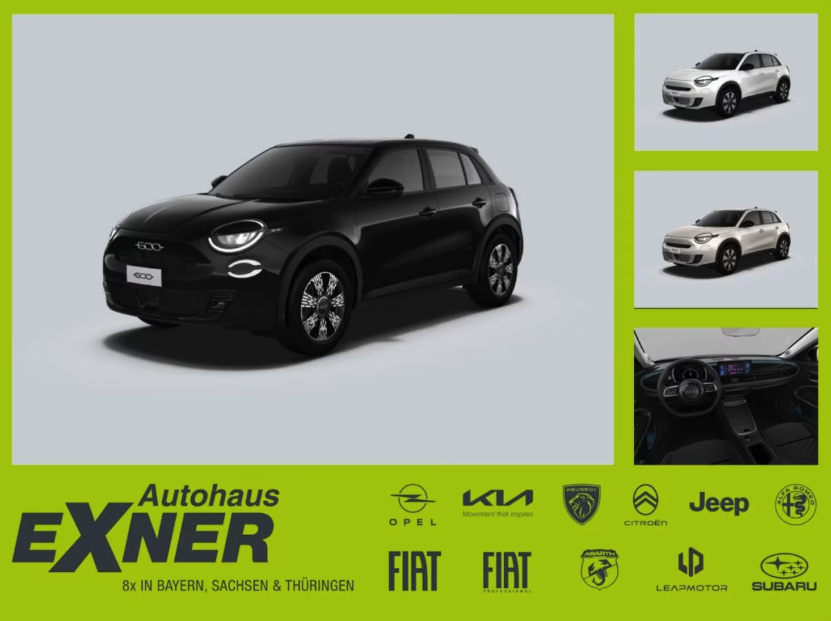 Fiat Fiat 600 Business Edition Allwetterreifen Leasing