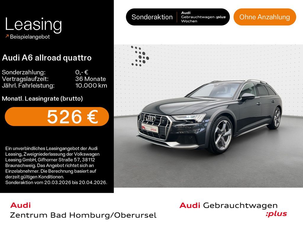 Audi A6 allroad 40 TDI quattro*Navi*Matrix*Alu*AHK*HU Leasing