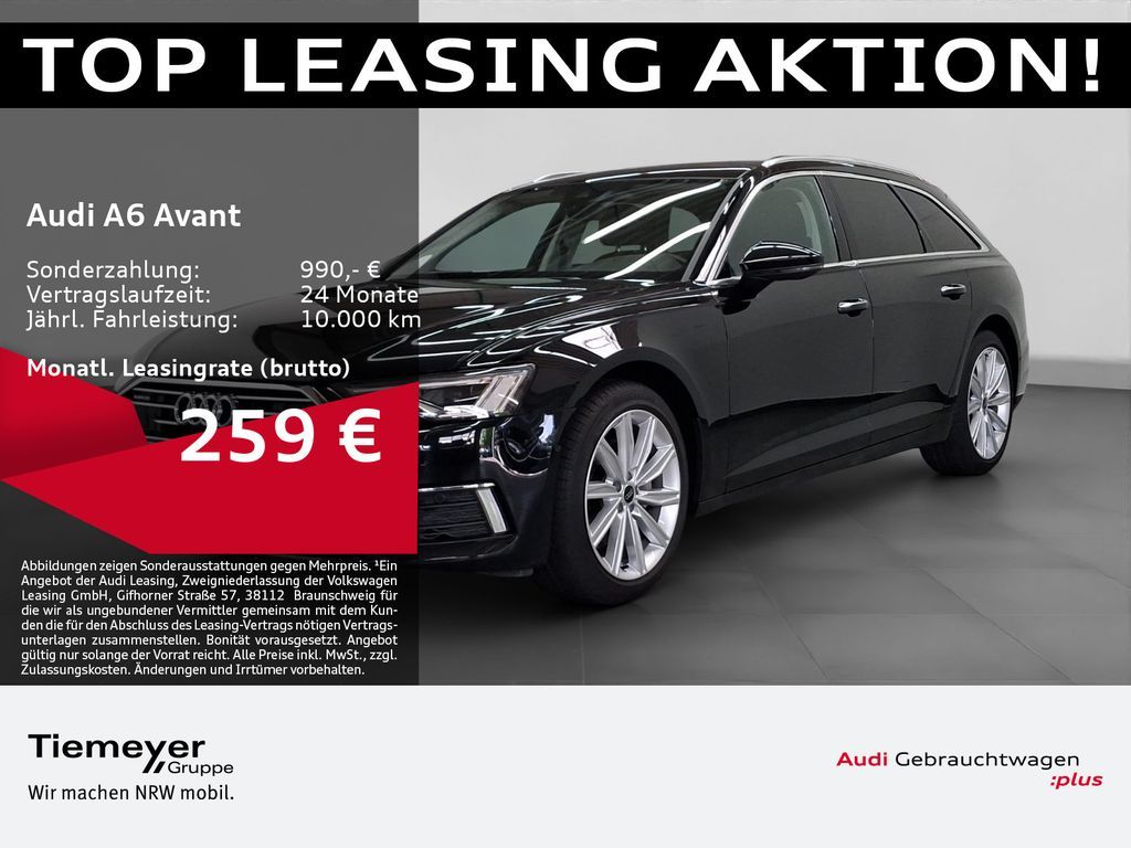Audi A6 Avant 40 TDI Q DESIGN PANO MATRIX AHK ASSIST Leasing