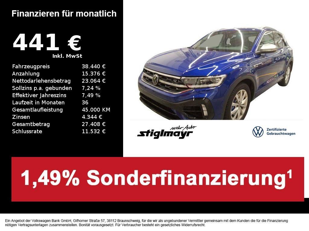 Volkswagen T-Roc R 4Motion 2.0 TSI 221kW 7-Gang DSG 4 Türen Leasing