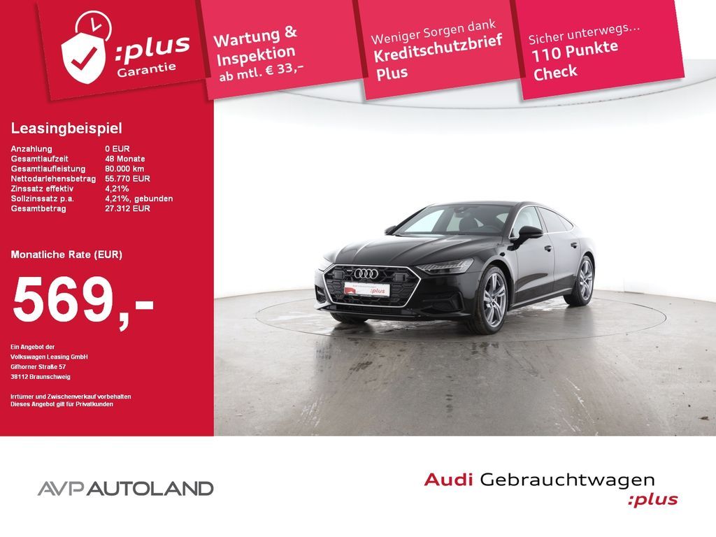 Audi A7 Sportback 45 TDI quattro S tronic AHK PANO ** Leasing