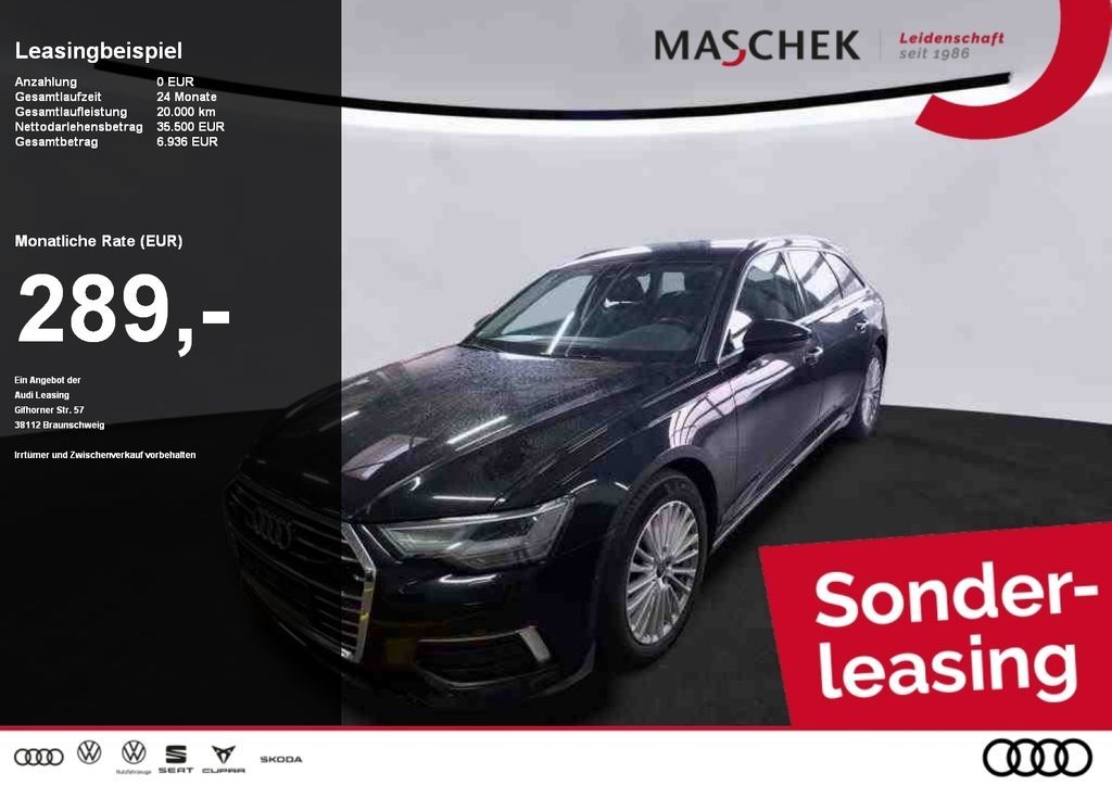 Audi A6 Avant Design 45 TFSI quat Sonderleasing ohne Leasing